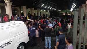 Familias campesinas se refugiaron en Estación de Ferrocarril por intensas lluvias