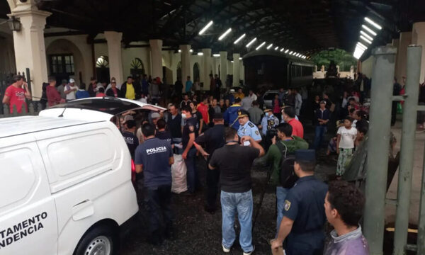 Familias campesinas se refugiaron en Estación de Ferrocarril por intensas lluvias