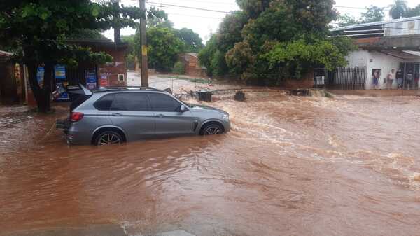 La ciudad registró la mayor cantidad de lluvia caída, según la DMH - San Lorenzo Hoy