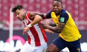 Ecuador llega motivado para enfrentar a la Albirroja. - 1000 Noticias