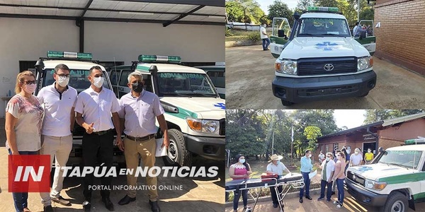 AMBULANCIA 0KM. PARA LA USF DE NUEVA ALBORADA CON GESTIÓN MUNICIPAL - Itapúa Noticias