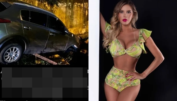 Priscila Samaniego, atrapada en su vehículo y arrastrada por el raudal - Teleshow