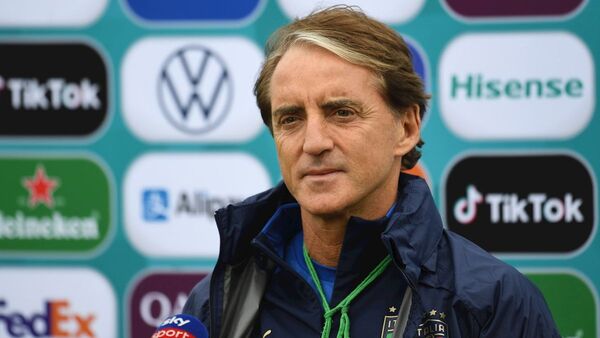 Mancini: "No hay un favorito, puede pasar cualquier cosa en 90 minutos"