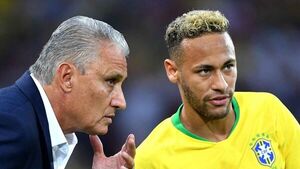 Tite admite "preocupación" con Neymar y se niega a divulgar lo que conversan