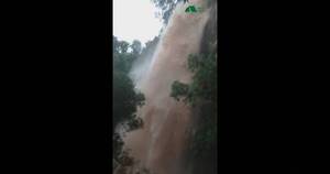 La Nación / El Salto Suizo volvió a su máximo esplendor, gracias a lluvias, luego de tres años de sequía