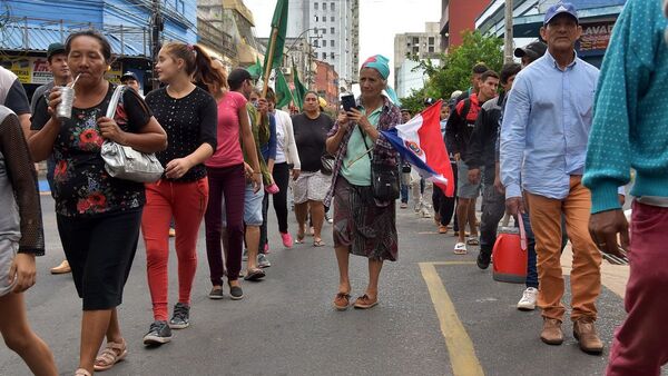 Campesinos marchan hoy por la derogación de Ley Zavala-Riera