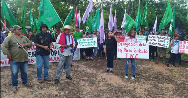Inicia la décimo octava marcha campesina en Asunción