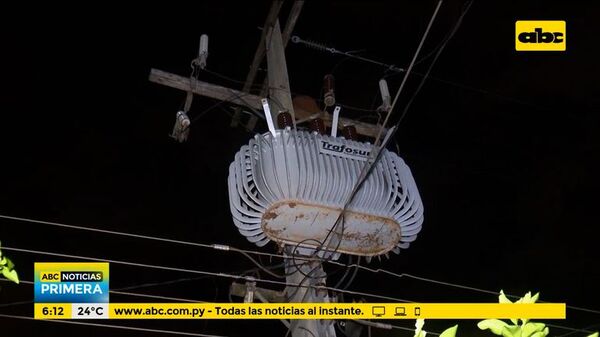 Reparaba transformador y sufrió una descarga - ABC Noticias - ABC Color