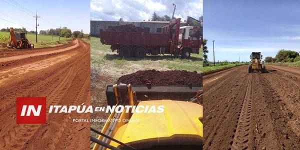 CARLOS A. LÓPEZ: MUNICIPALIDAD TIENE 1000 KM DE CAMINOS QUE MANTENER - Itapúa Noticias