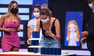 Anna Chase se animó a jugar en “Minuto para ganar” | Telefuturo