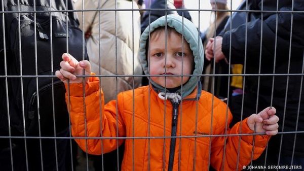 Según la Unicef más del 50 % de los niños ucranianos han sido desplazados por la guerra