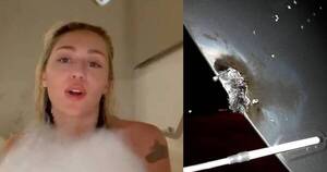 La Nación / Impacto de rayo a avión de Miley Cyrus repercute en prensa internacional