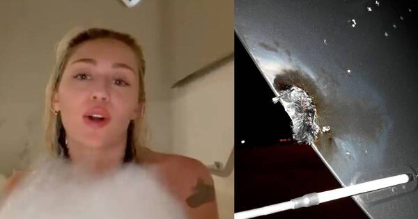 La Nación / Impacto de rayo a avión de Miley Cyrus repercute en prensa internacional