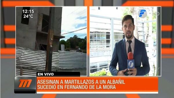 Albañil fue asesinado a martillazos