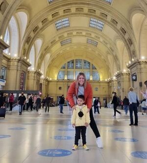 Denise Hutter vive días mágicos en Buenos Aires con su hijo Ignacio - Gente - ABC Color