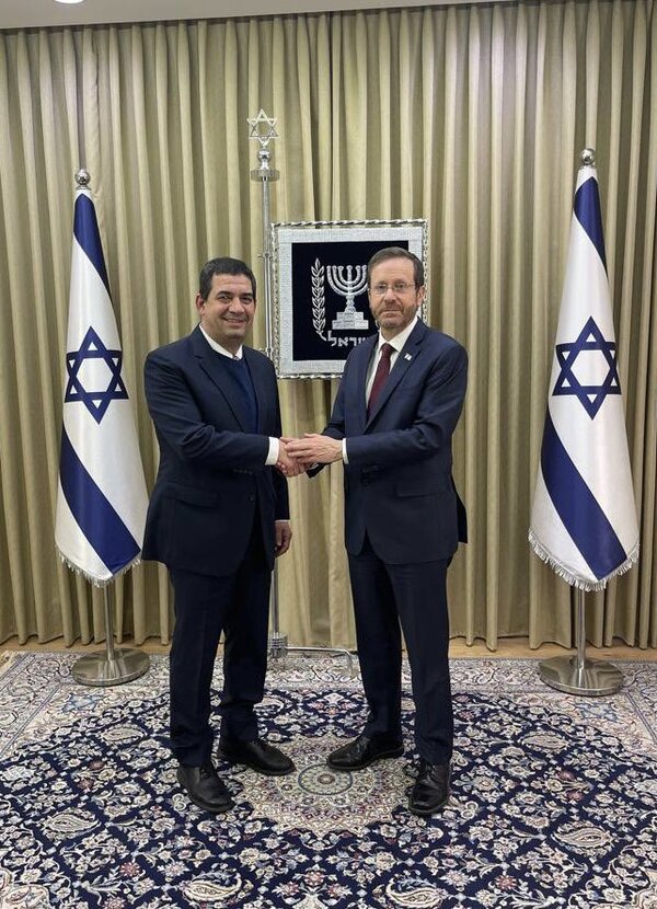 Vicepresidente Hugo Velázquez se reunió con mandatario de Israel en Jerusalén | OnLivePy