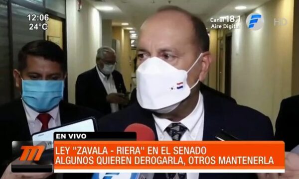 Ley ''Zavala Riera'' en el Senado | Telefuturo