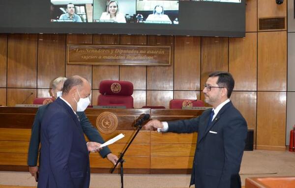 Senado: juró Lucas Aquino en reemplazo de “Ancho” Ramírez