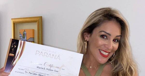 La Nación / María E. Núñez nominada a los Premios Paraná