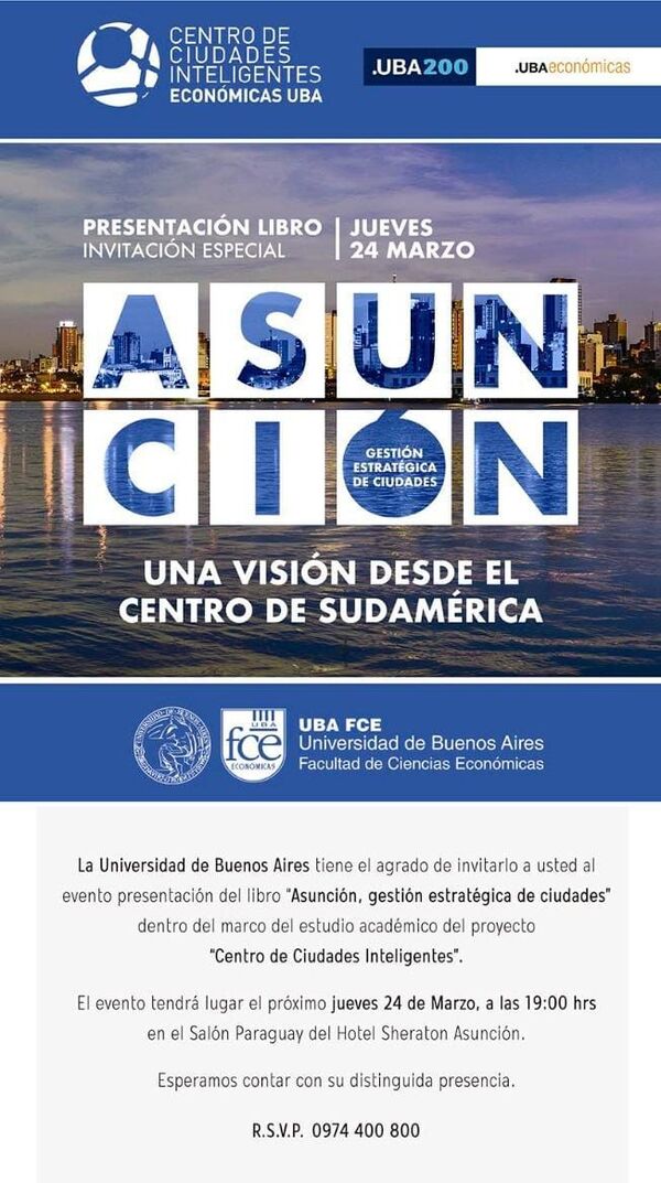 Lanzamiento del libro “Asunción. Una visión desde el centro de Sudamérica” - Espectáculos - ABC Color
