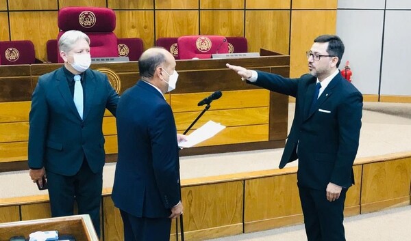 Lucas Aquino juró como nuevo senador en reemplazo de “Ancho” Ramírez - El Trueno