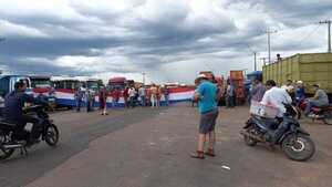 Camioneros volvieron a cerrar la ruta en Concepción - Megacadena — Últimas Noticias de Paraguay