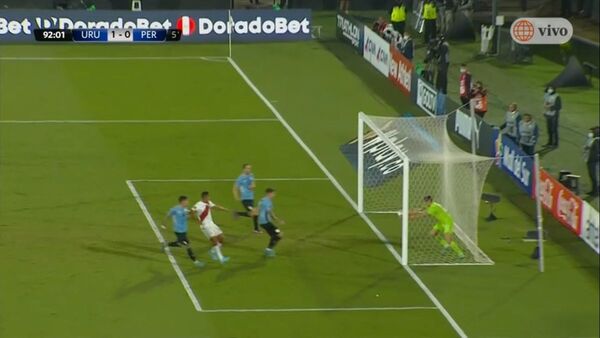 Polémica en Montevideo: El supuesto gol que no le dieron a Perú