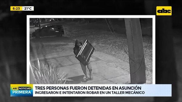 Robaban a vecinos y un taller mecánico - ABC Noticias - ABC Color