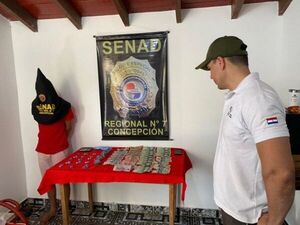 Concepción: Senad allana vivienda y detiene a un joven dedicado al tráfico de drogas - Radio Imperio
