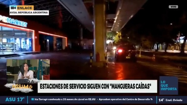 Segundo día del "manguerazo" en estaciones de servicio. El interior casi no se pliega - ADN Digital