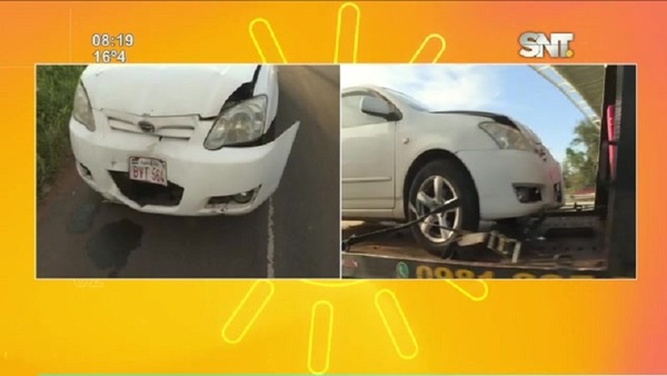 Se registra choque múltiple en Autopista Ñu Guasu - SNT