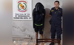 Familia captura a incorregible ladrón en el barrio Remansito