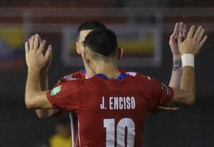 Julio Enciso y los números de una noche magistral
