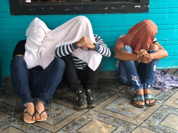 Concepción: aprehenden a supuestos asaltantes - Nacionales - ABC Color