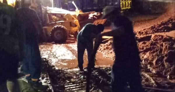La Nación / Villa Elisa declaró emergencia vial tras temporal