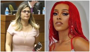 La diputada Kattya González se sumó al escrache a Doja Cat - Te Cuento Paraguay