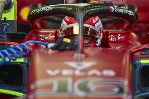 Leclerc y Ferrari, nuevamente arriba en los primeros entrenamientos en Arabia