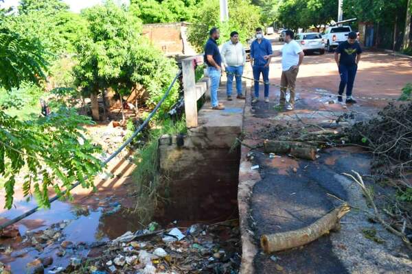 Declaran emergencia vial en Villa Elisa tras el fuerte temporal - ADN Digital