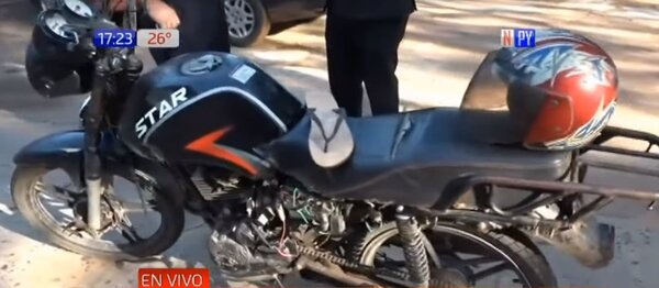 Policía logra detención de peligroso motoasaltante en Ypané | Noticias Paraguay