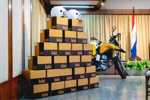 Motociclistas de Ñemby podrán acceder a 100 cascos certificados - 1000 Noticias