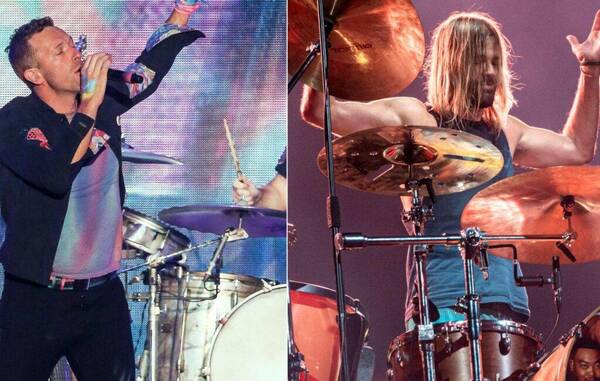 Crónica / (VIDEO) El emotivo homenaje de Coldplay al baterista de Foo Fighters