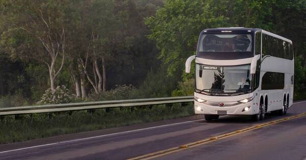La Nación / Raptan y saquean ómnibus que trasladaba encomiendas en la zona de Cruce Liberación