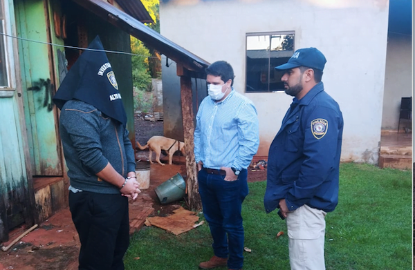 Capturan a implicado en asalto de una armería en Santa Rita - Noticiero Paraguay