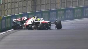 Tremendo choque de Mick Schumacher en el GP de Arabia Saudita