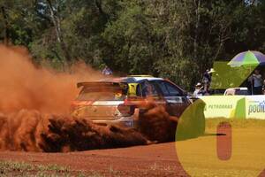 Crónica / Saba apretó a fondo y cerró la etapa como líder en el Rally de Itapúa