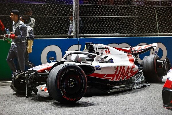 Mick Schumacher es baja para la carrera del domingo en Arabia Saudita