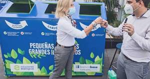 La Nación / Banco Basa y Palermo son premiados por Soluciones Ecológicas 2022