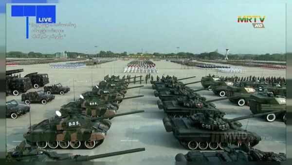 La junta militar birmana promete aniquilar a sus oponentes durante el Día de las Fuerzas Armadas