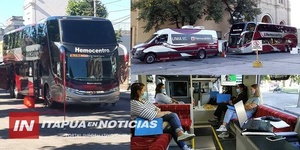 BUSCAN QUE AUMENTEN LAS DONACIONES DE SANGRE CREANDO UN “HEMOBUS” - Itapúa Noticias