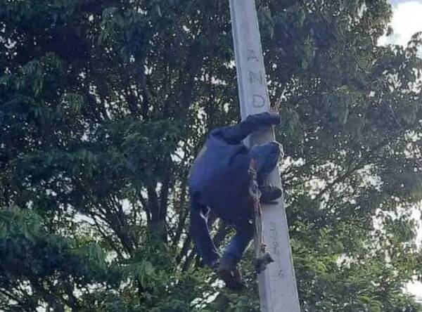 Crónica / ¡Qué loco Meriyein! "Hombre araña" dejó sin luz al rollo